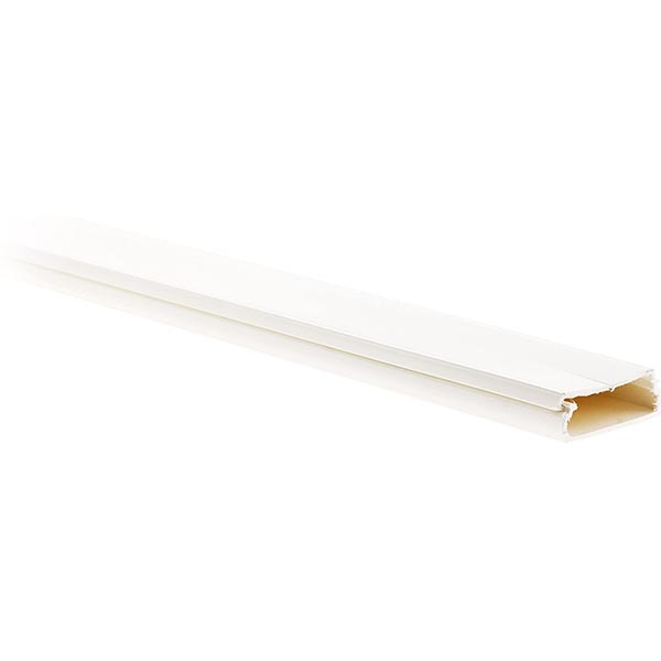MOULURE 30X10 BLANC RAL 9010 BARRE DE 2M
