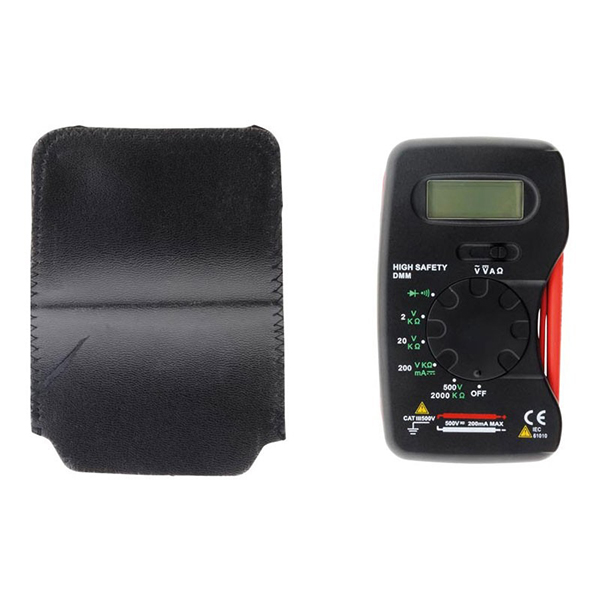 MULTIMETRE DE POCHE 6 FONCTIONS 13 CALIBRES + HOUSSE