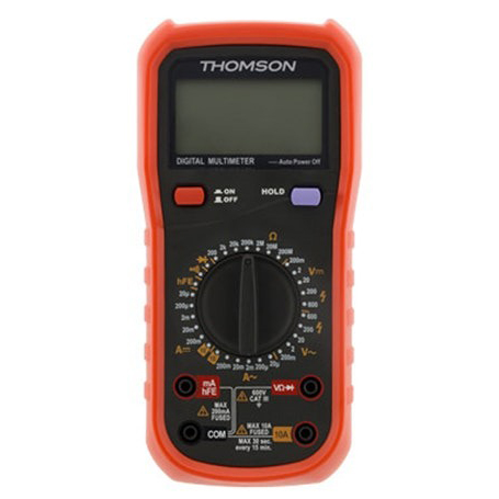 THOMSON - MULTIMETRE ANTICHOC DIGITAL 8 FONCTIONS