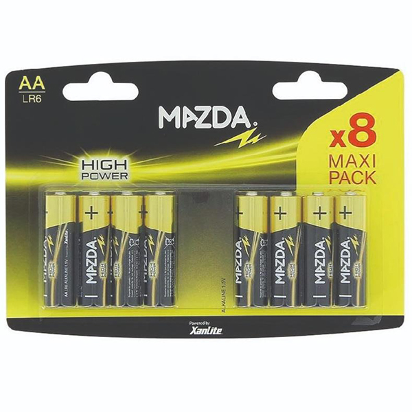 PACK X8 PILES AA MAZDA