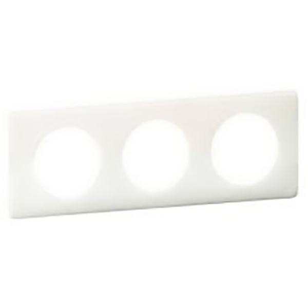 PLAQUE NEUT 3 P BLANC (SANS PLAQUE