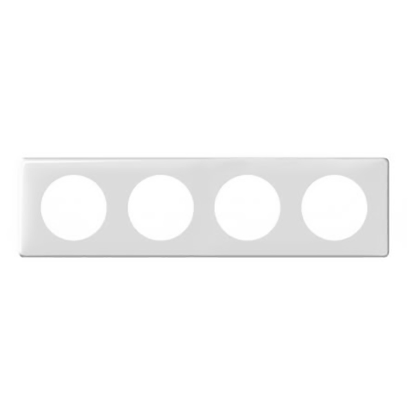 PLAQUE NEUT 4 P BLANC (SANS PLAQUE