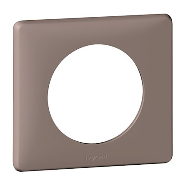 PLAQUE NEUT 1 P TAUPE (SANS PLAQUE