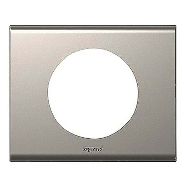 PLAQUE MAT 1 P NICKEL VELOURS (SANS PLAQUE