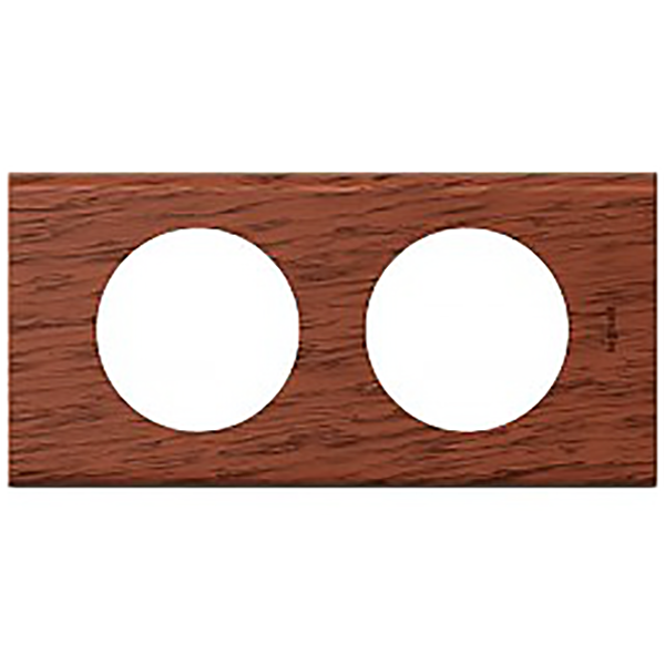 PLAQUE MAT 2 P ACAJOU (SANS PLAQUE
