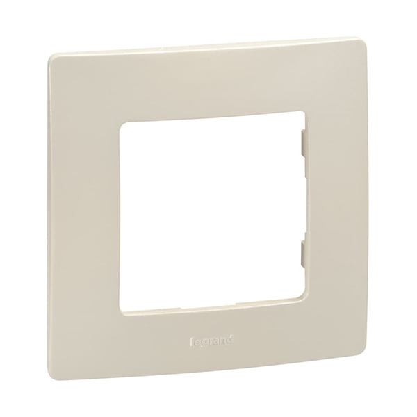 APPAREILLAGE PLAQUE 1POSTE IVOIRE NILOE 665011 LEGRAND