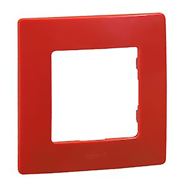 APPAREILLAGE PLAQUE 1POSTE COQUELICOT NILOE 96702 LEGRAND
