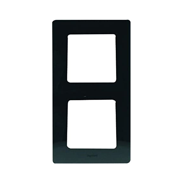 APPAREILLAGE PLAQUE 2POSTE ONYX NILOE 96711 LEGRAND
