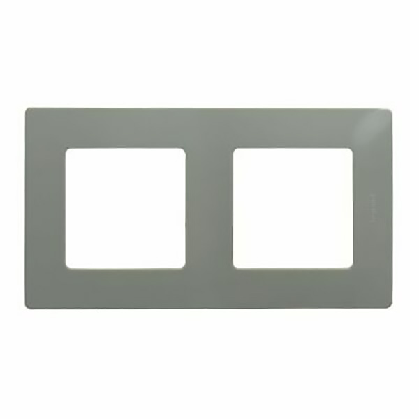 APPAREILLAGE PLAQUE 2POSTE GALET NILOE 96714 LEGRAND