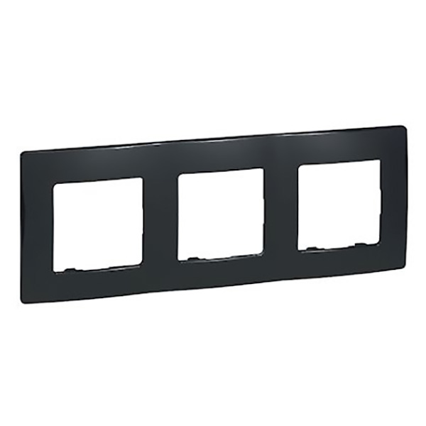 APPAREILLAGE PLAQUE 3POSTE ONYX NILOE 96721 LEGRAND