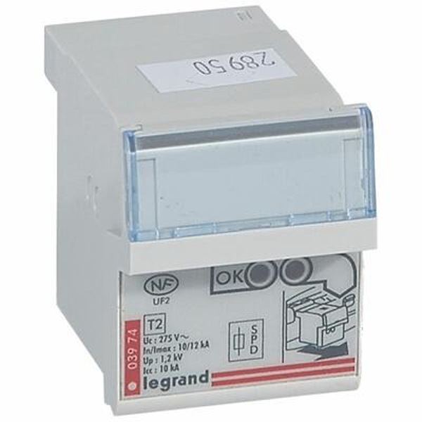 CASSETTE DE RECHANGE DE PARAFOUDRE 12KA POUR REF 003971/73 003974 LEGRAND