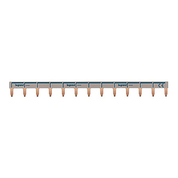 PEIGNE D ALIM HX3 - 1P - UNIVERSEL PH + N LONG 57 MODULES 1 METRE