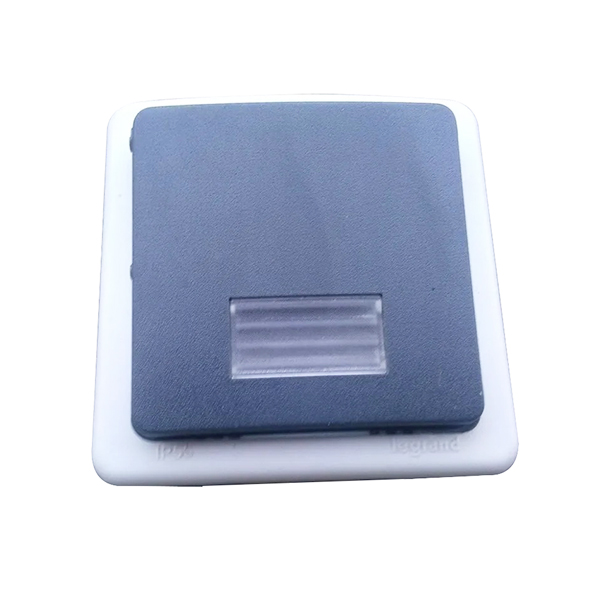 APPAREILLAGE BP APPARENT ETANCHE IP55 IK07 GRIS PLEXO 91612 LEGRAND