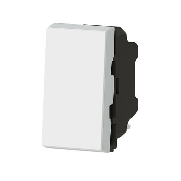 MOSAIC _POUSSOIR 6A 250V 1 MOD - BLANC