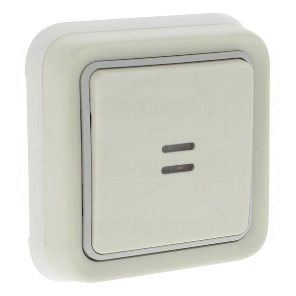 APPAREILLAGE BP L ENCASTRE ETANCHE IP55 IK07 BLANC PLEXO 69861 LEGRAND