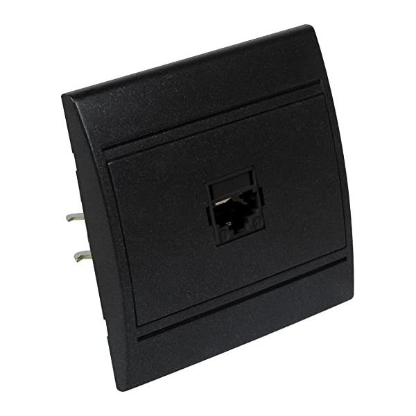 PRISE RJ45 ANTHRACITE DIAMANT