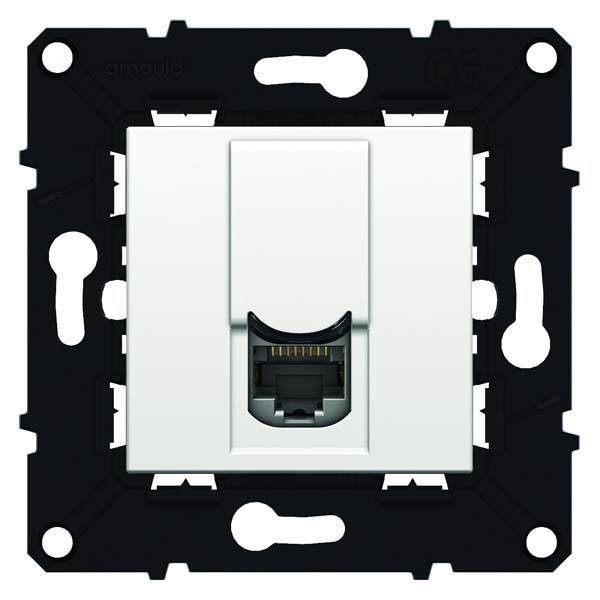 PRISE RJ 45 CAT. 6 FTP - ESPACE EVOLUTION - BLANC