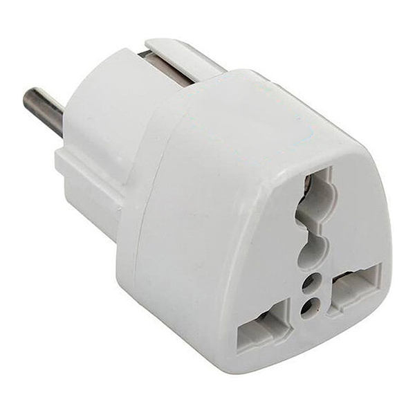 PRISE ADAPTEUR UNIVERSEL BLANCHE 10/16A 250V 2500W