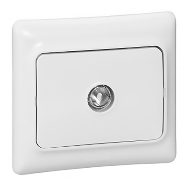 APPAREILLAGE PRISE ENCASTRE TV BLANC KAPTIKA 782115 LEGRAND
