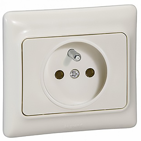 APPAREILLAGE PC ENCASTRE 2P+T 16A IVOIRE KAPTIKA 782157 LEGRAND