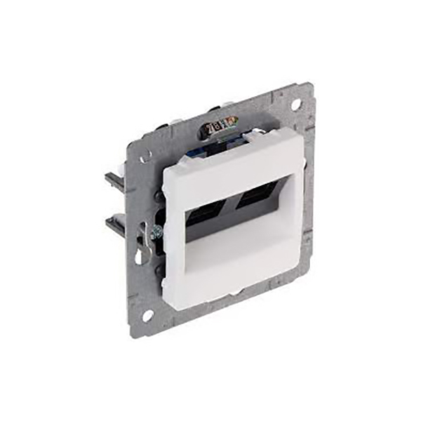 CARIVA MECAN. PRISE ENCASTRE RJ45 BLANC - LEGRAND