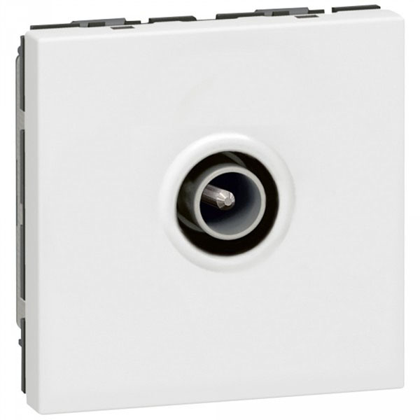 MOSAIC _PRISE TV SIMPLE MALE 2MOD - BLANC