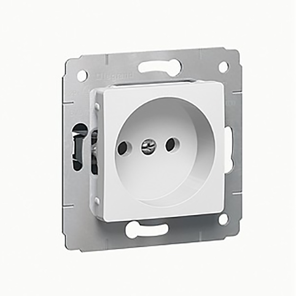 CARIVA MECAN. PC ENCASTRE 2P 16A BLANC - LEGRAND