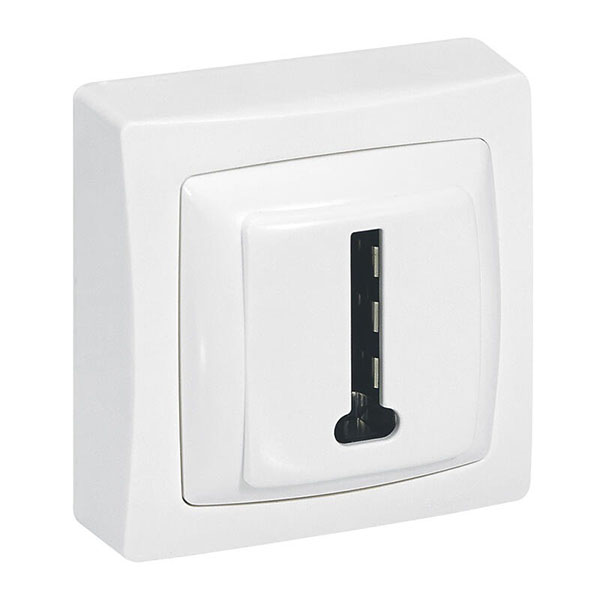 PRISE TELEPHONE APPAREILLAGE SAILLIE 8 CONTACTS EN T - BLANC