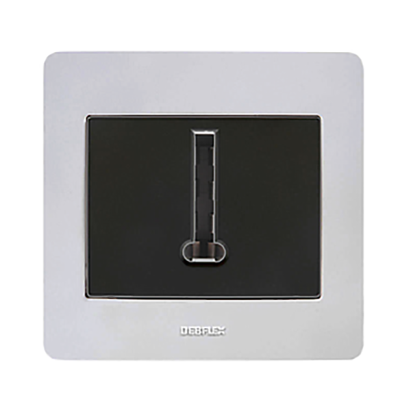 PRISE TELEPHONE ASPECT METAL DIAMANT