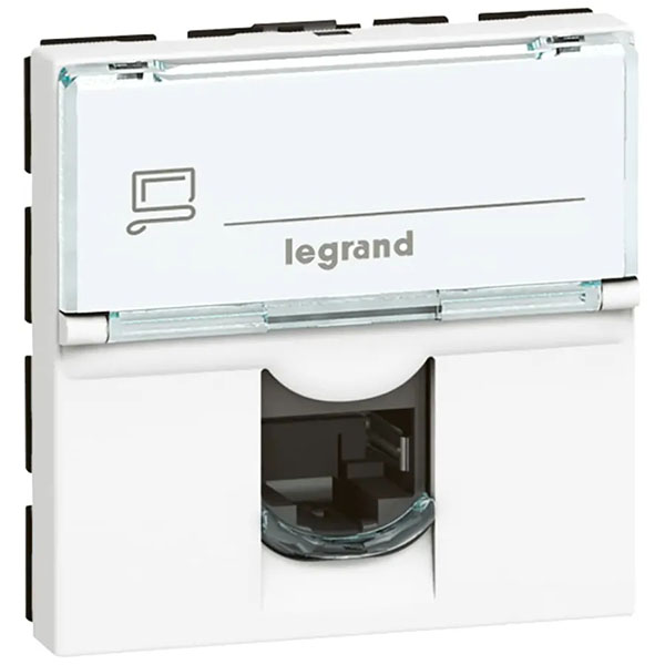 PRISE RJ45 C6 FTP 2 M MOSAIC