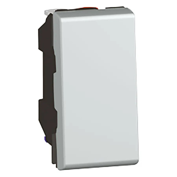 MOSAIC _POUSSOIR 6A 250V 1 MOD - BLANC