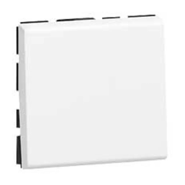 MOSAIC _POUSSOIR 6A 250V 2 MOD - BLANC