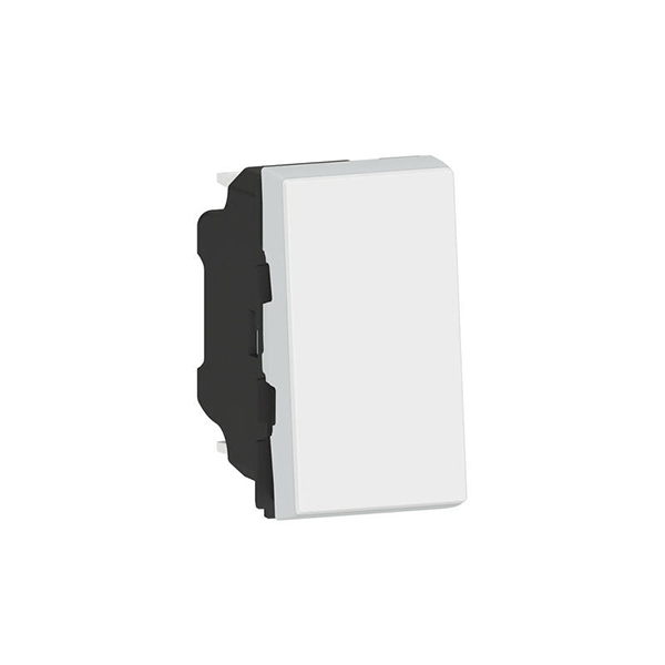 MOSAIC _INTER ou VV 10AX 250V EASY-LED 1 MODULE - BLANC