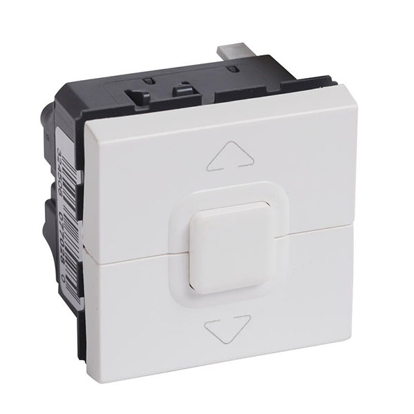 MOSAIC _MEC. POUSSOIR 500W MAX POUR 1 OU PLUSIEURS VOLETS ROULANTS - BLANC