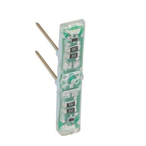 MOSAIC _VOYANT LUM. EASY-LED 230V AVEC REPERE GRIS