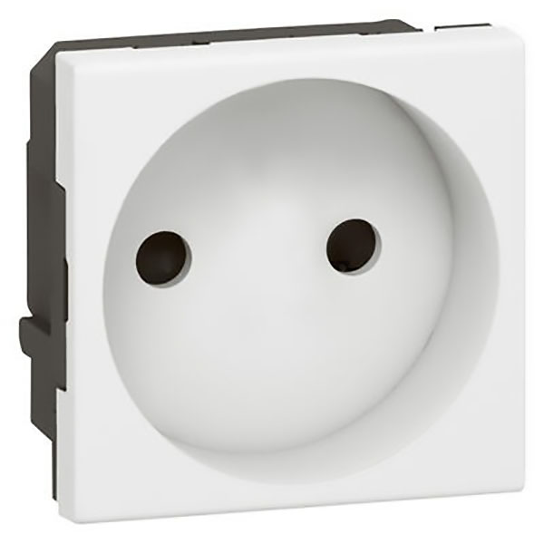 MOSAIC _PRISE 2P 2MOD - BLANC