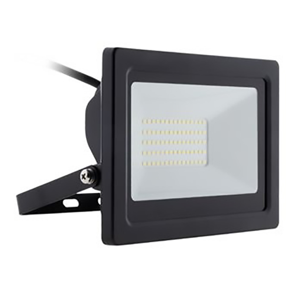 PROJECTEUR LED 50W IP65 NOIR 4000 LUMENS - 6000K