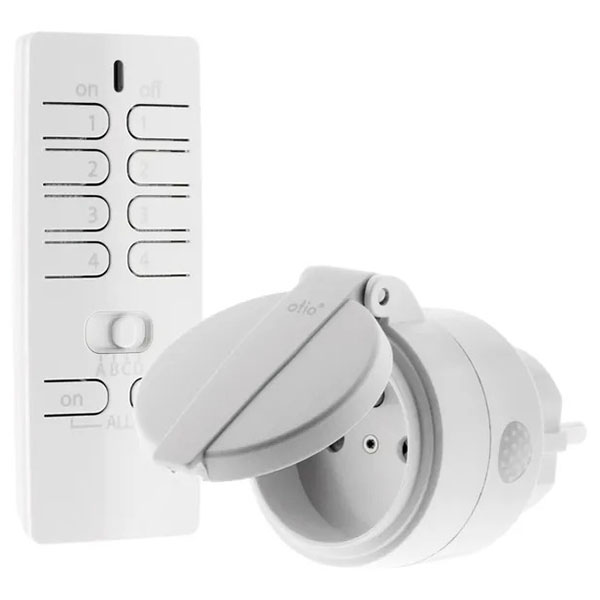 PRISE TELECOMMANDEE EXTERIEURE 3000W - IP44