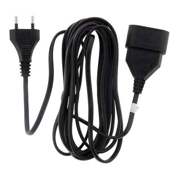 RALLONGE HO3VVH2-F 2 X 0,75 NOIR 10 M