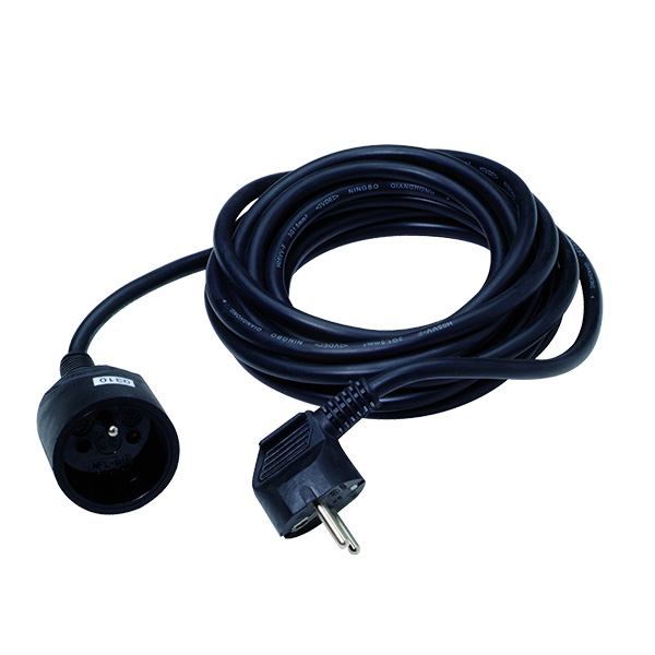 RALLONGE HO5VV-F 3G1.5 NOIR 10 M