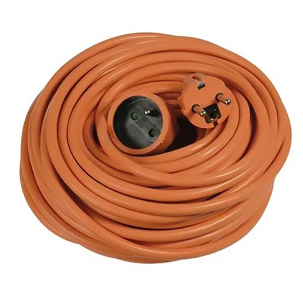 PROLONGATEUR HO5VV-F 3G1,5 ORANGE LG: 25 M