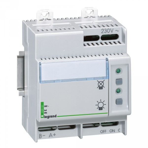 SSI TELECOMMANDE STABDARD BAES/BAAS 230V 4MOD VIS/VIS 3901 LEGRAND