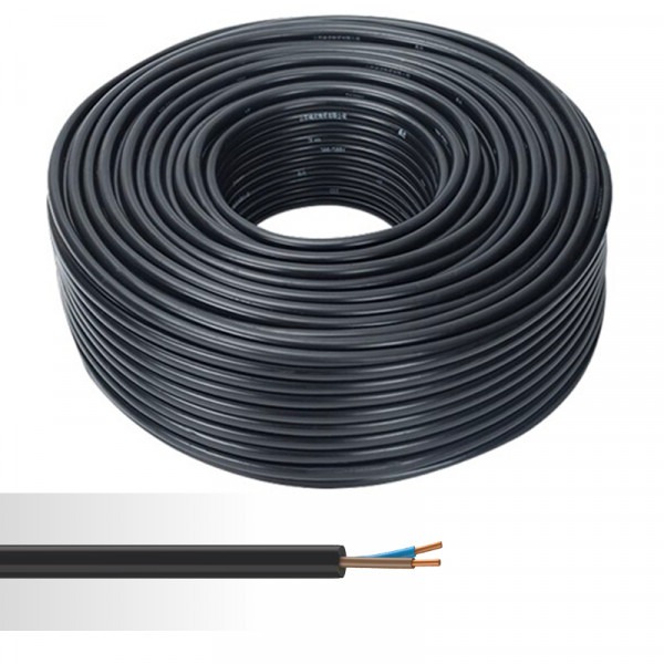 CABLE INDUSTRIEL RIGIDE U1000 R2V 2X2,5MM2 ML