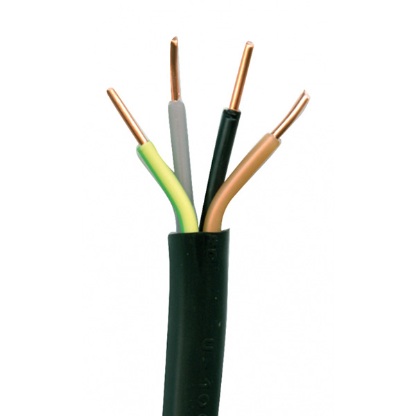 CABLE INDUSTRIEL RIGIDE U1000 R2V 4G1,5MM2 ML