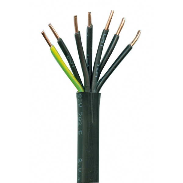 CABLE INDUSTRIEL RIGIDE U1000 R2V 7G1,5MM2 ML