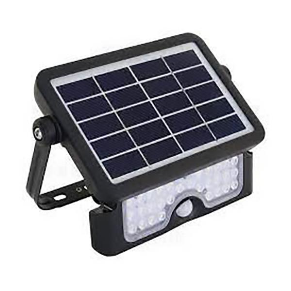 PROJECTEUR LED AVEC DETECTEUR SOLAIRE 5W 500LM