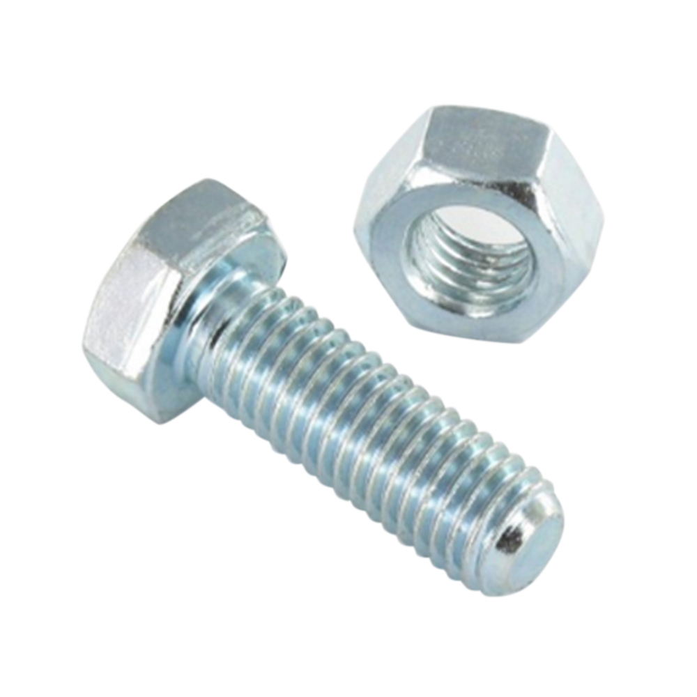 BOULON MECANIQUE + ECROU M16X50 - DIN 933/934 - CLASSE 8.8 -BTE DE 25PCS
