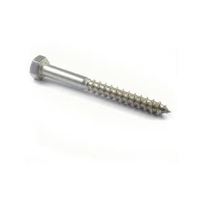 TIREFOND INOX A2 - 6,0X40 - 50PCS