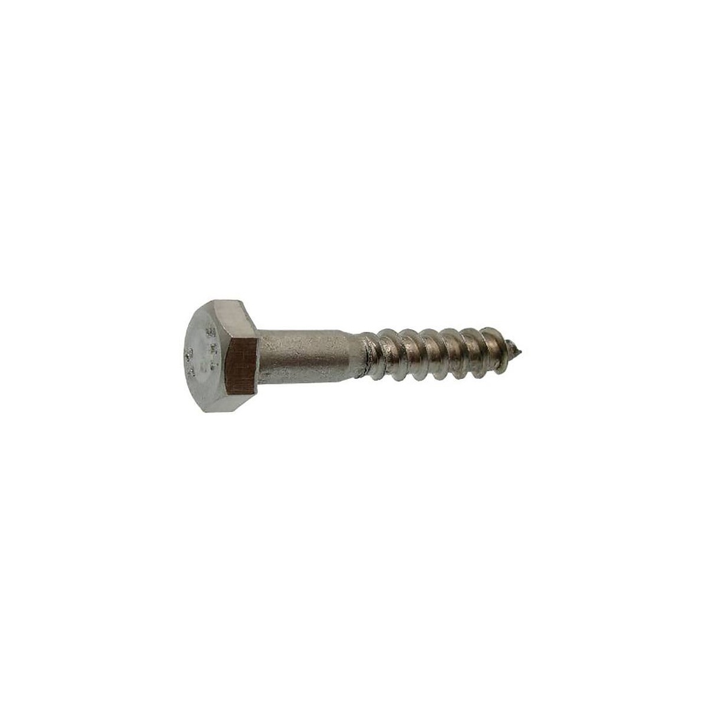 TIREFOND INOX A2 - 6,0X50 - 50PCS