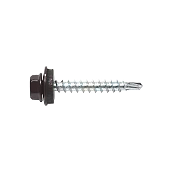 VIS DE BARDAGE TH - RAL 8017 - MARRON - 4,8X25 - 100PCS